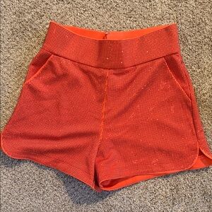 Anti-Hero Taylor Swift Vibrant Orange Athletic Shorts